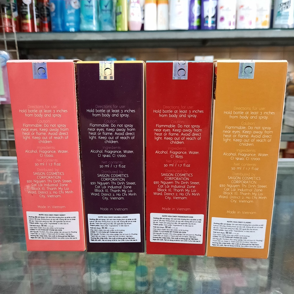 Nước hoa Cindy 50ml