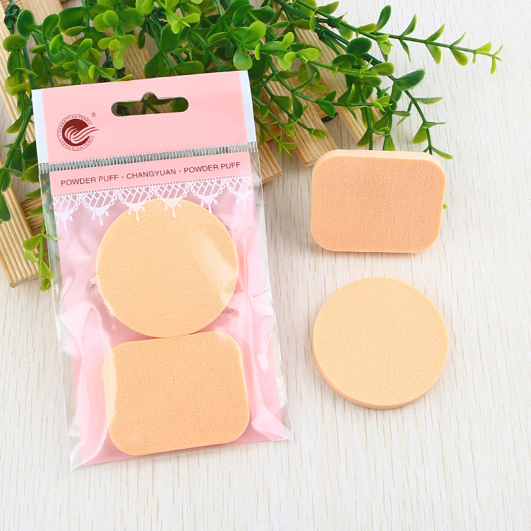 Set 2 miếng mút trang điểm kem BB/cushion/phấn phủ sử dụng cả ướt & khô