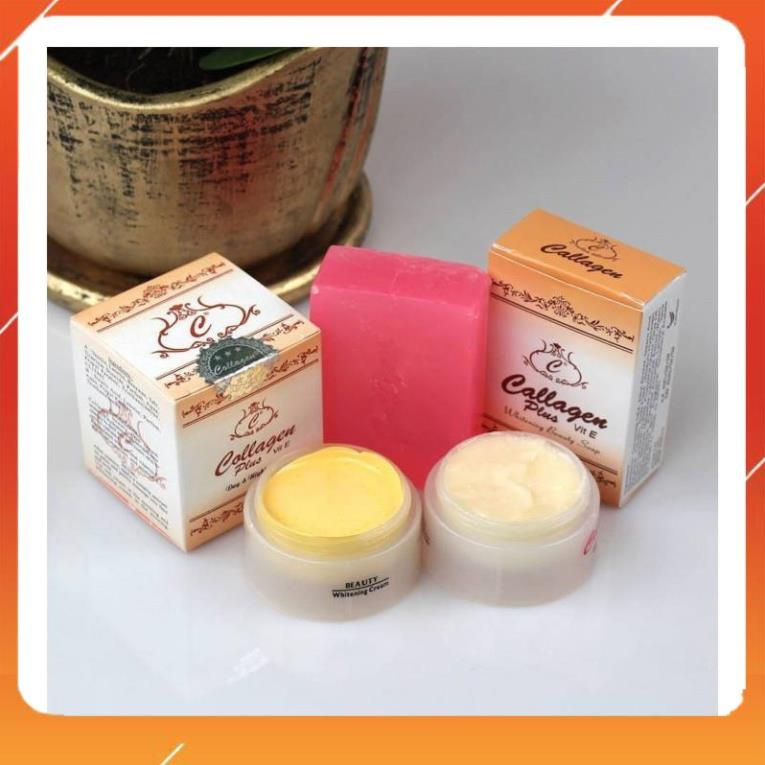 Kem collagen Plus vit E ngày và đêm