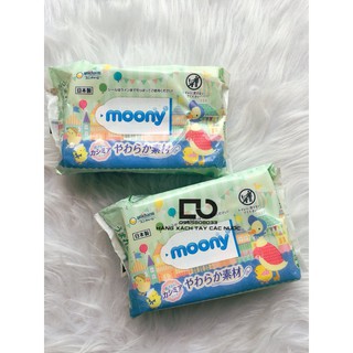 Giấy Ướt Moony 80 tờ - nhật bản