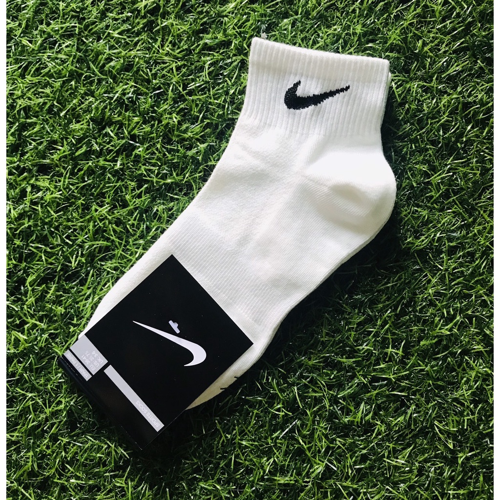Tất vớ thể thao nam nữ Nike Adidas cổ ngắn 3 lá hàng dệt kim cao cấp sport socks