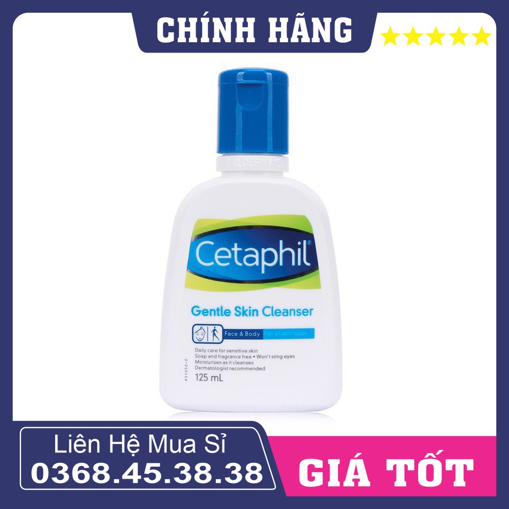 Sữa Rửa Mặt Dịu Nhẹ Cetaphil 125ml