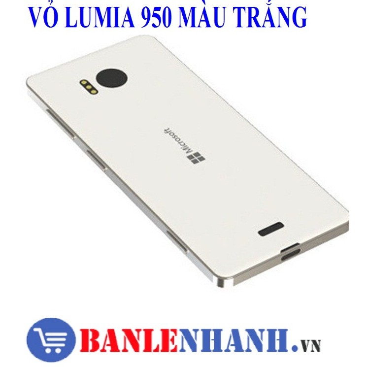 [HÀNG SIÊU CHẤT,GIÁ SẬP SÀN] NẮP LƯNG LUMIA 950 MÀU TRẮNG