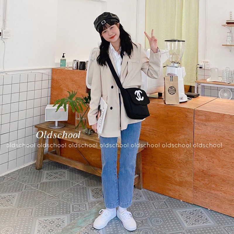 [CÓ SẴN] ÁO BLAZER ULZZANG 2 LỚP (ảnh thật/video)