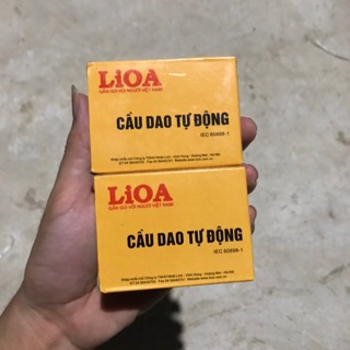 Át khối tự ngắt lioa 30A