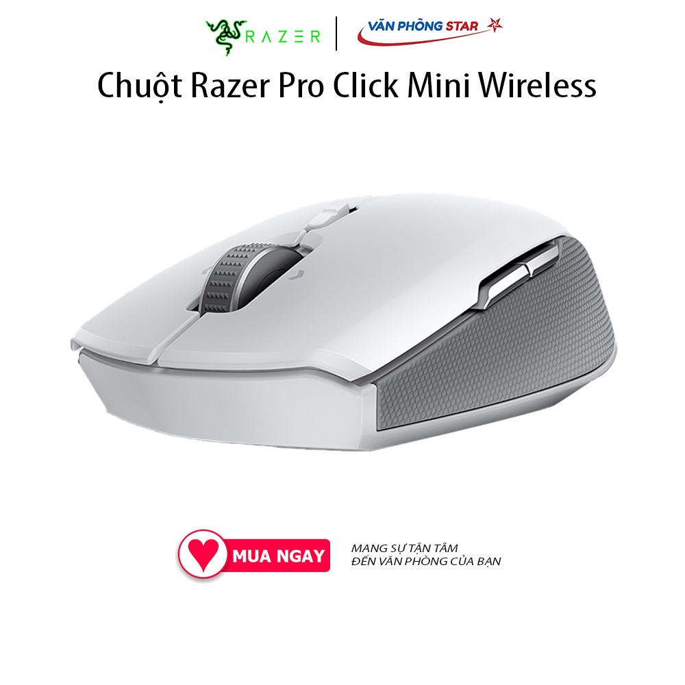 Chuột Gaming không dây Razer Pro Click Mini DPI 12000 DPI cảm biến quang học độ bền Switch chuột: 15 triệu lượt nhấn