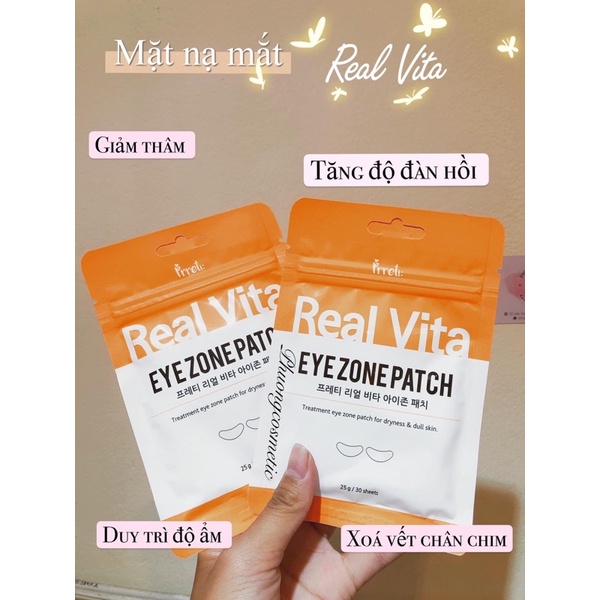 MẶT NẠ MẮT REAL VITA