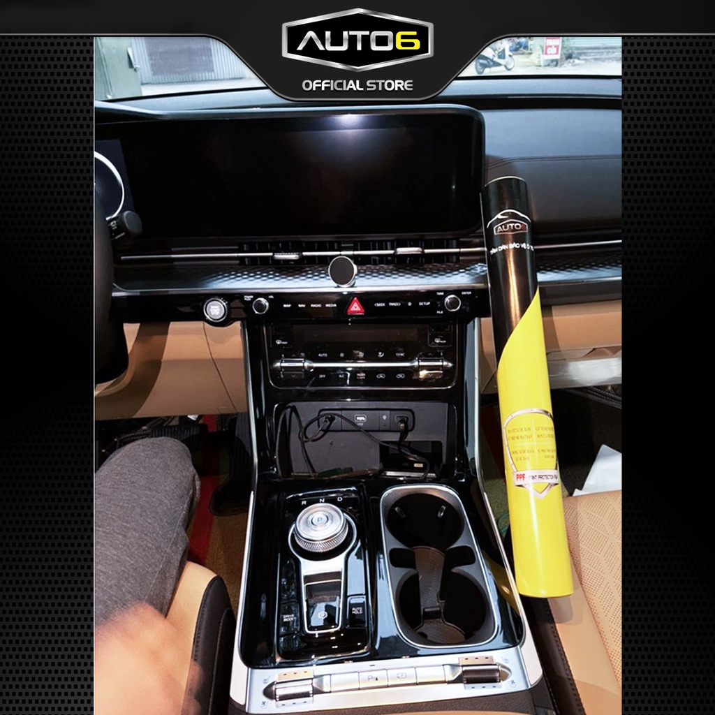 Bộ chi tiết Film PPF trong suốt dán xe CARNIVAL chống xước bảo vệ nội thất ô tô - AUTO6