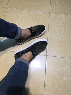 Giầy slipon Pp đính đá cao cấp!!