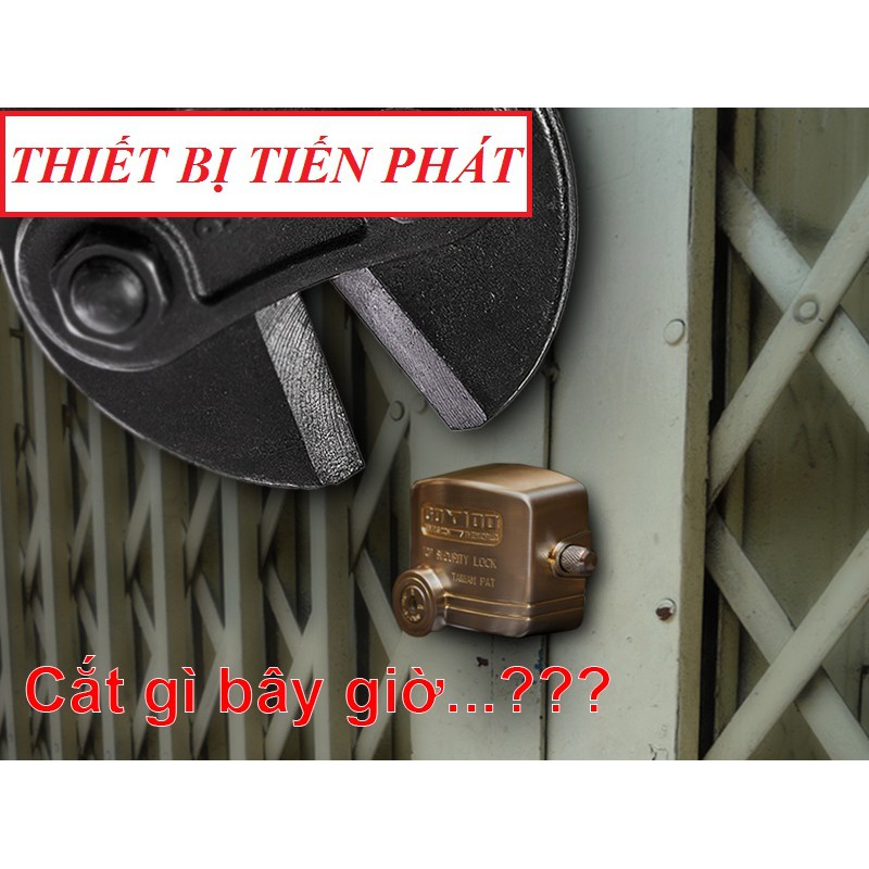 [CHÍNH HÃNG] Ổ Khóa Cửa Chụp GOOD Chống Cắt Toàn Diện Chìa Hỏa Tiển Cao Cấp Chống Trộm