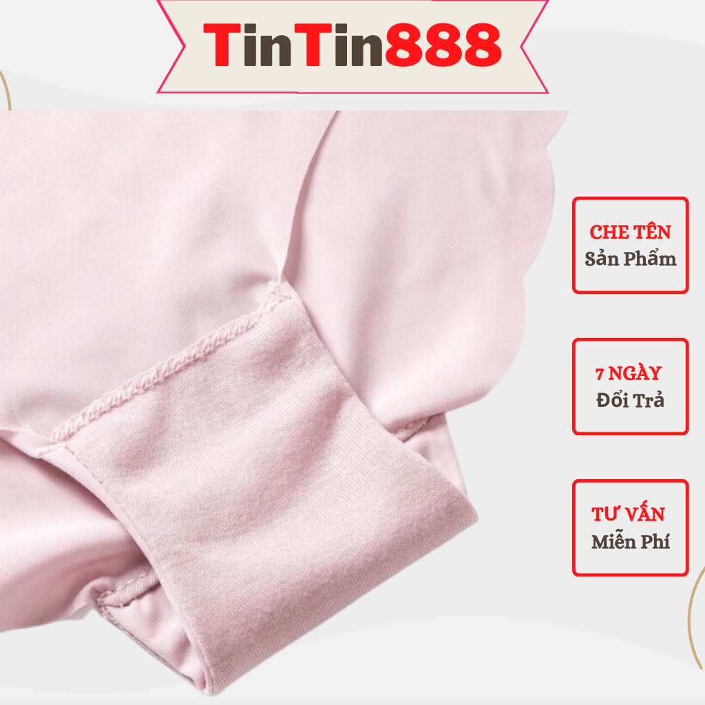 Quần lót su lượn sóng không viền Q1028, quần cho con gái co dãn tốt mềm mại dùng được nhiều mùa - TinTin888