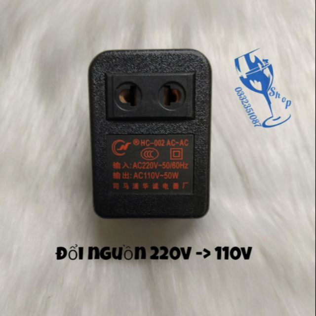 Bộ đổi điện 220v ra 110v nhỏ gọn