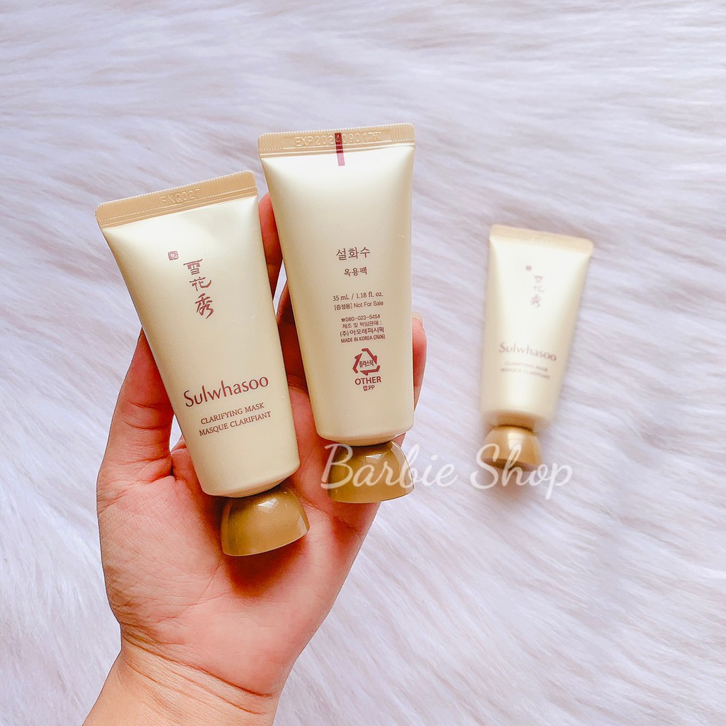 Mặt Nạ Đất Sét Sulwhasoo Herbal Clay Mask + Clarifying Mask 35ml