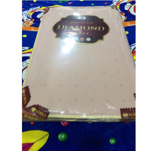 Nệm cao su non 1m6 x2x 3cm(phân)Kim Cương(Diamond-gold) Chuyên sỉ