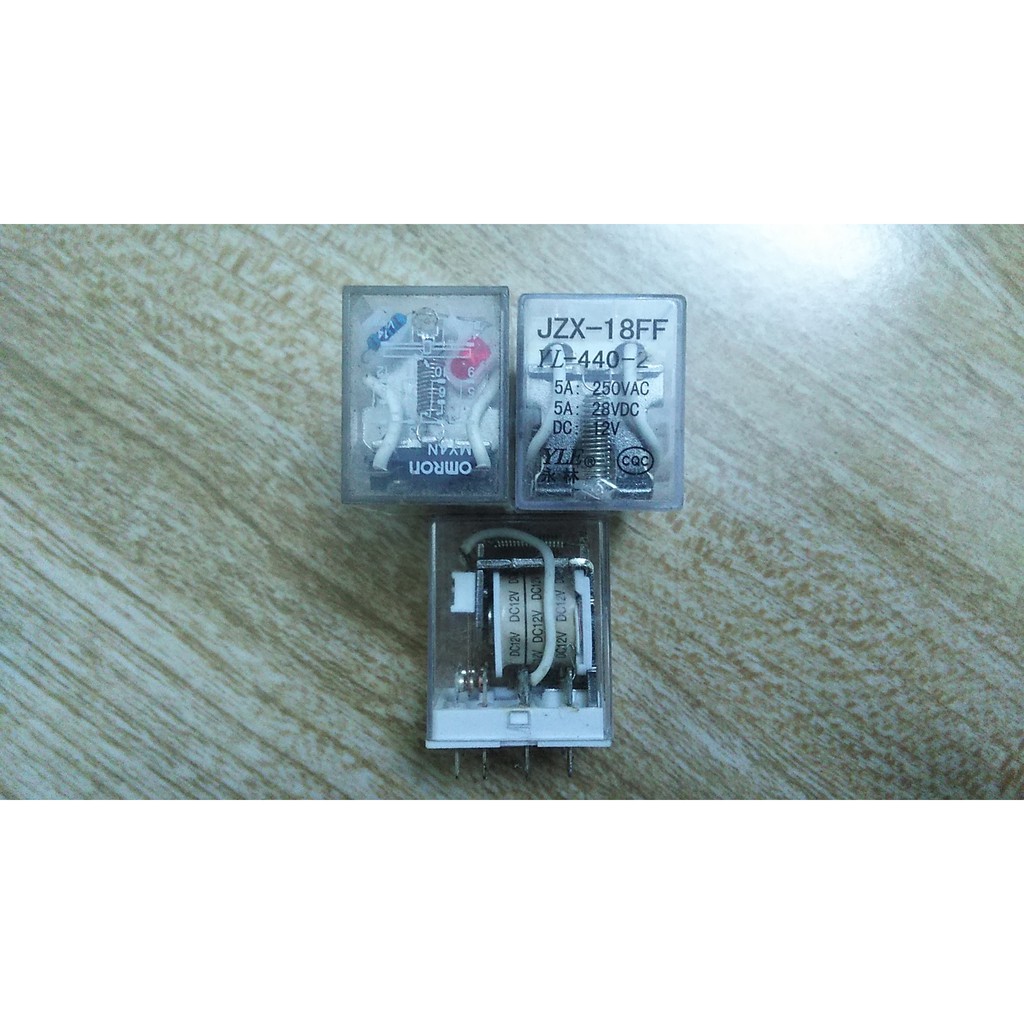 Rơ le trung gian MY4N-GS 220VAC 24VDC