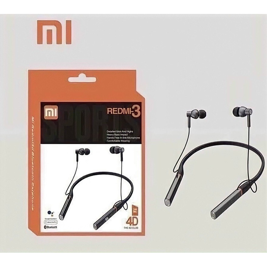 Tai Nghe Bluetooth Xiaomi Redmi 3 Chính Hãng Chất Âm Bass Cực Đã  Sang Trọng Thể Thao - Bảo Hành 12 Tháng | BigBuy360 - bigbuy360.vn