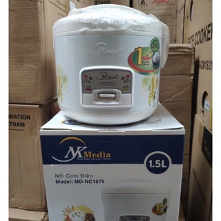 Nồi cơm điện NK Media 1,5L bảo hành chính hãng 1 năm