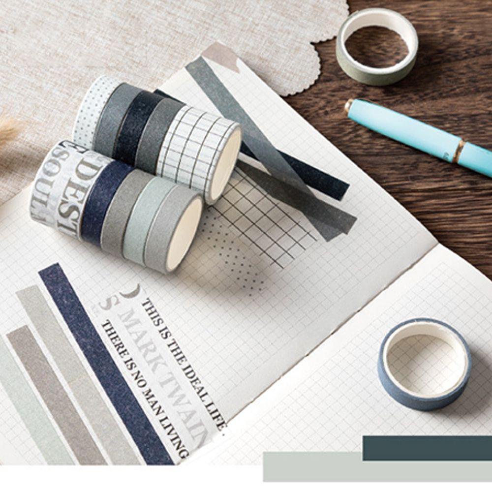AUGUSTINA Cuộn Băng Keo Dán Tự Dính DIY Phong Cách Anh Quốc Đa Ứng Dụng