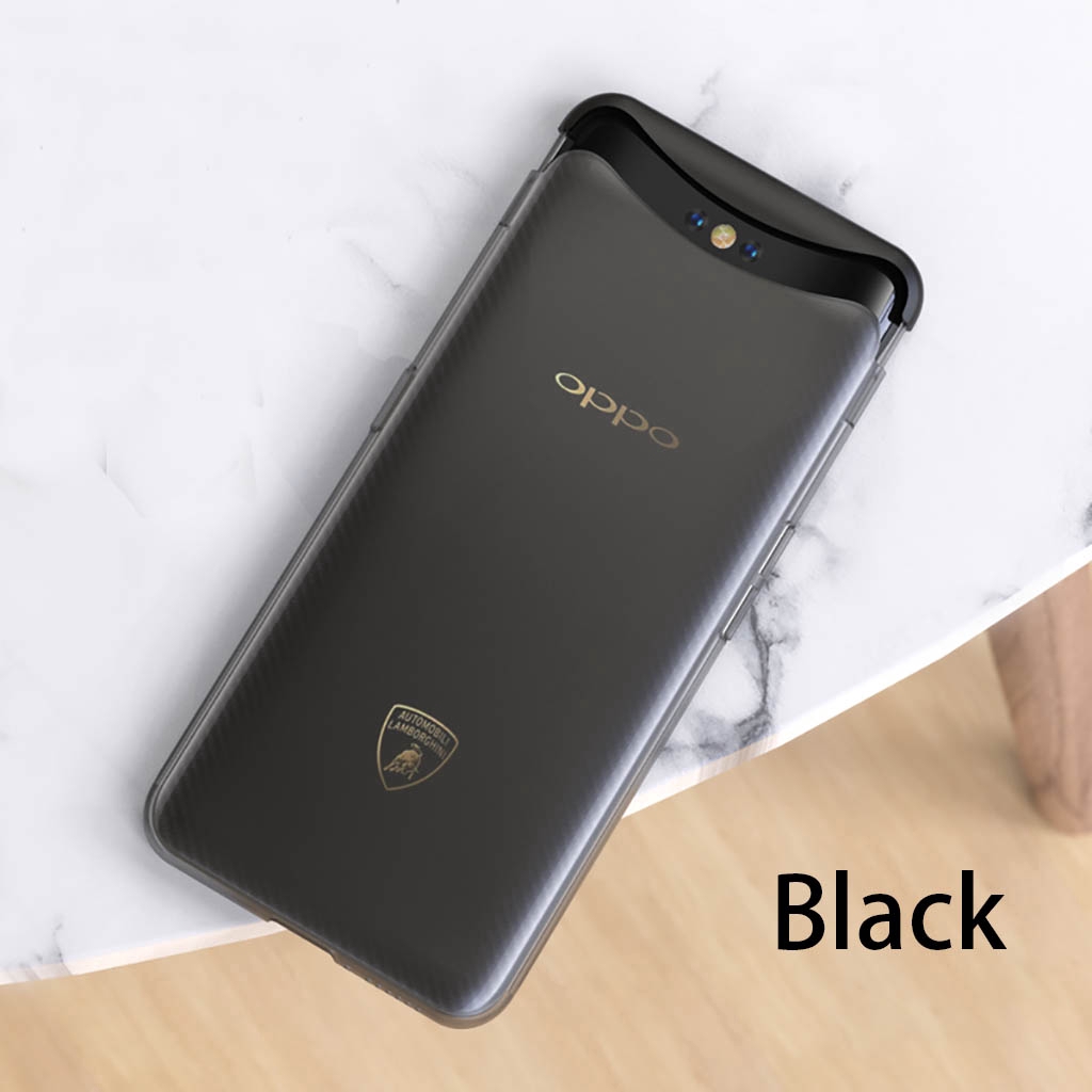 Ốp điện thoại cứng trong suốt bảo vệ cho Oppo Find X