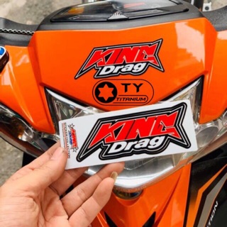Tem kingdrag dán xe