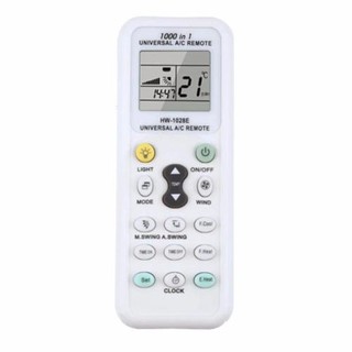 Remote máy lạnh đa năng CHUNGHOP 1000 in 1 + Tờ Cài tầng số