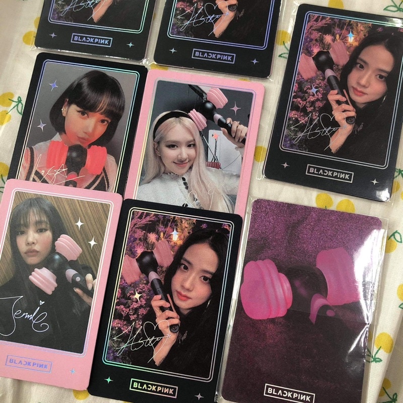 Ảnh quà đặt trước đèn cổ vũ I Lightstick BLACKPINK