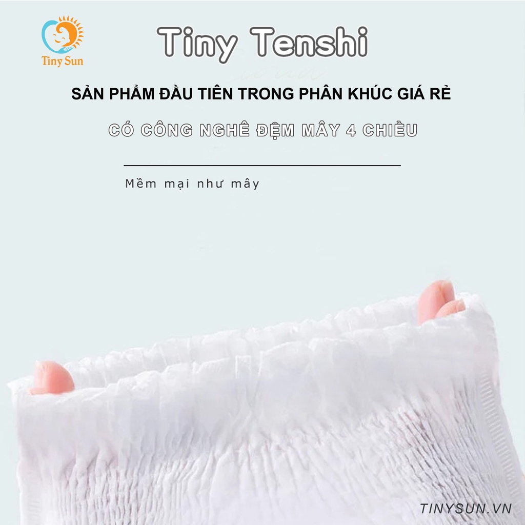 Tã Bỉm Trẻ Em Quần/Dán Tiny Tenshi S50/M50/L50/XL50/XXL50/XXXL50/XXXXL50/XXXXXL50 - Tiny Sun