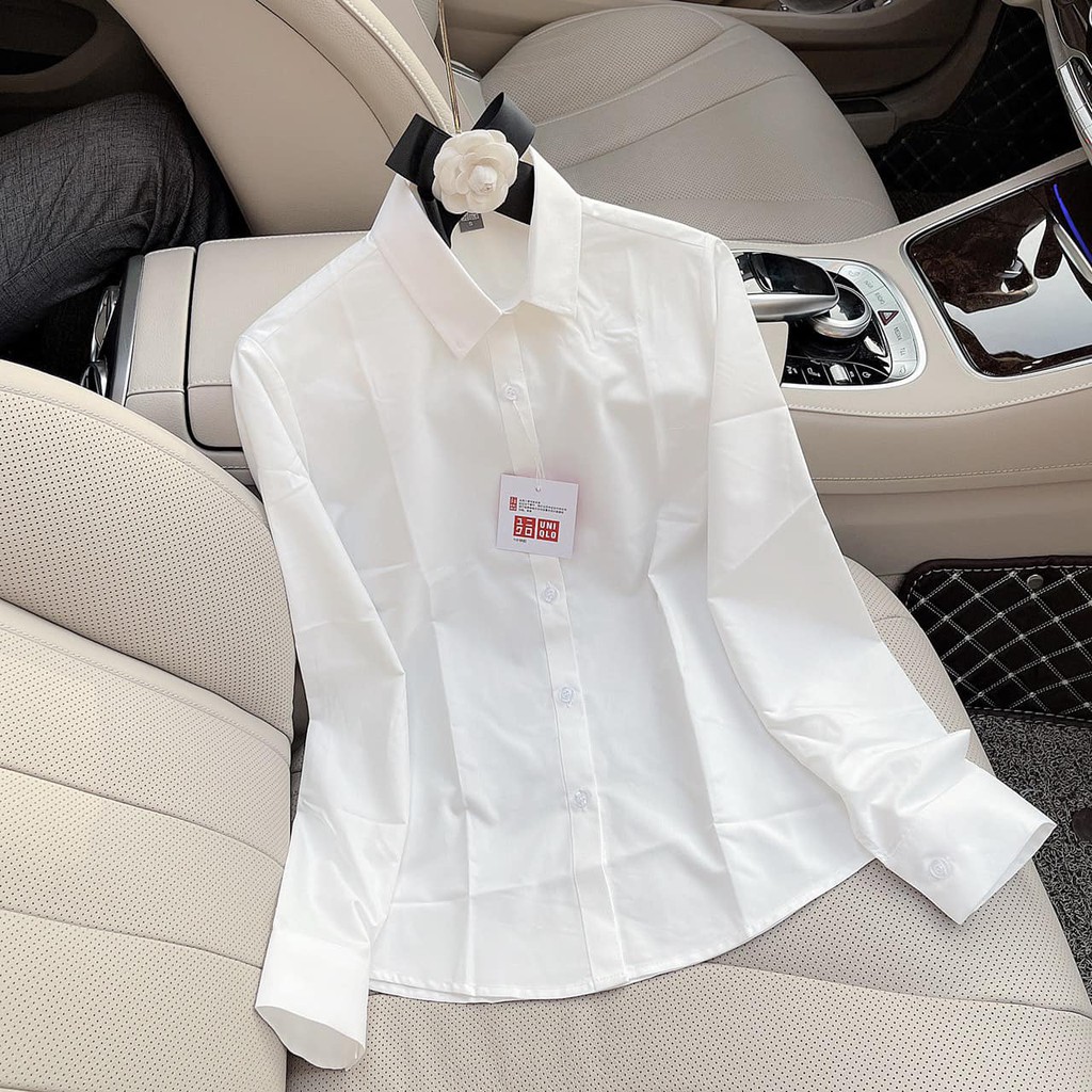 áo sơ mi nữ dài tay form basis, sơ mi nữ công sở thiết kế Josee' dáng eo xinh | BigBuy360 - bigbuy360.vn