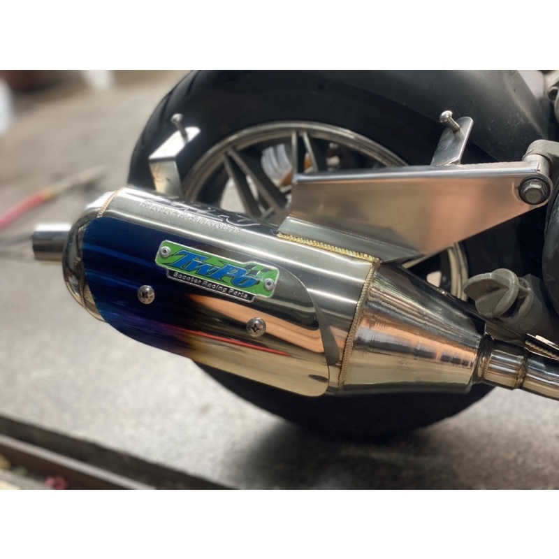 Pô inox Twpo cho yamaha cuxi