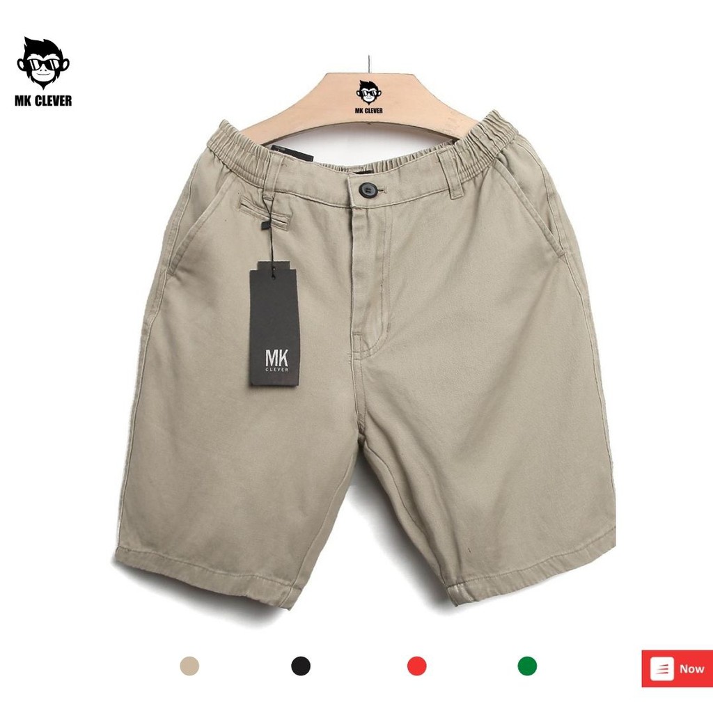 [Mã FAMALLT5 giảm 15% đơn 150K] Quần short kaki nam MK15 - MK CLEVER