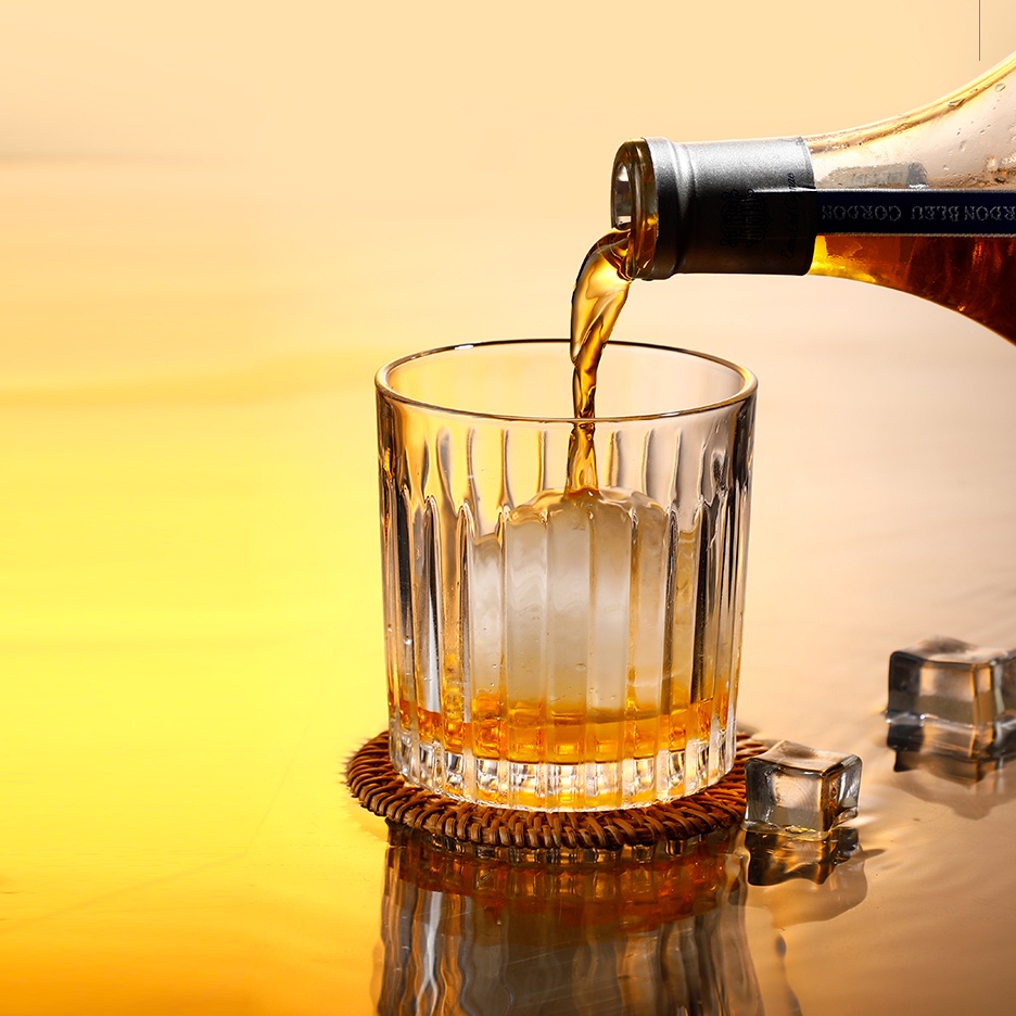 Ly Whiskey - Rock Whiskey Glass - Ly Rock Thủy Tinh