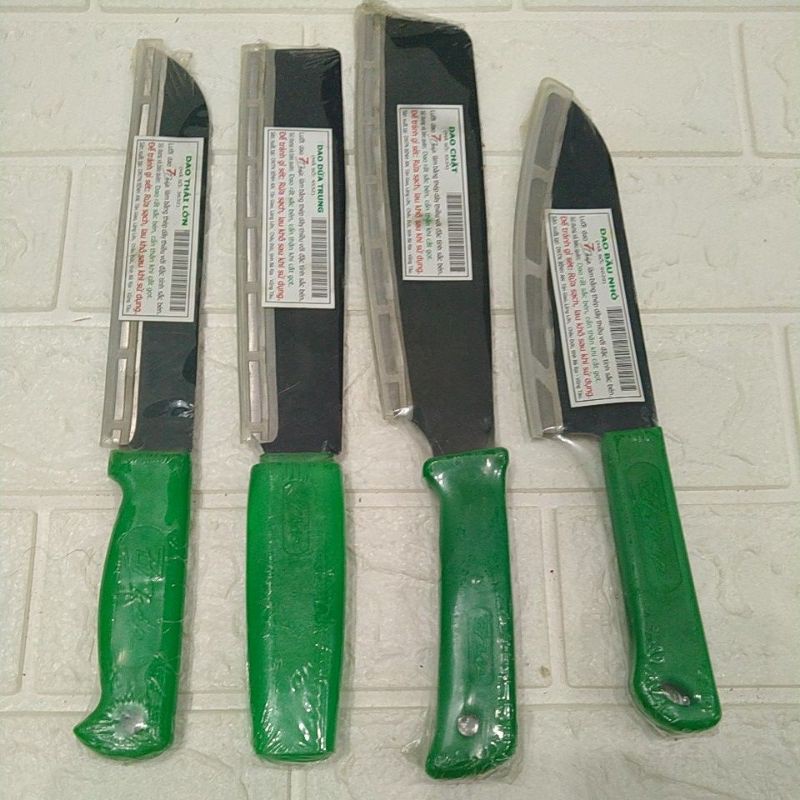 Dao thép cán xanh siêu chắc các size không gỉ
