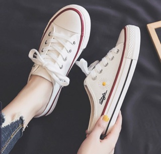 Giày ,sục cv thấp hoa cúc