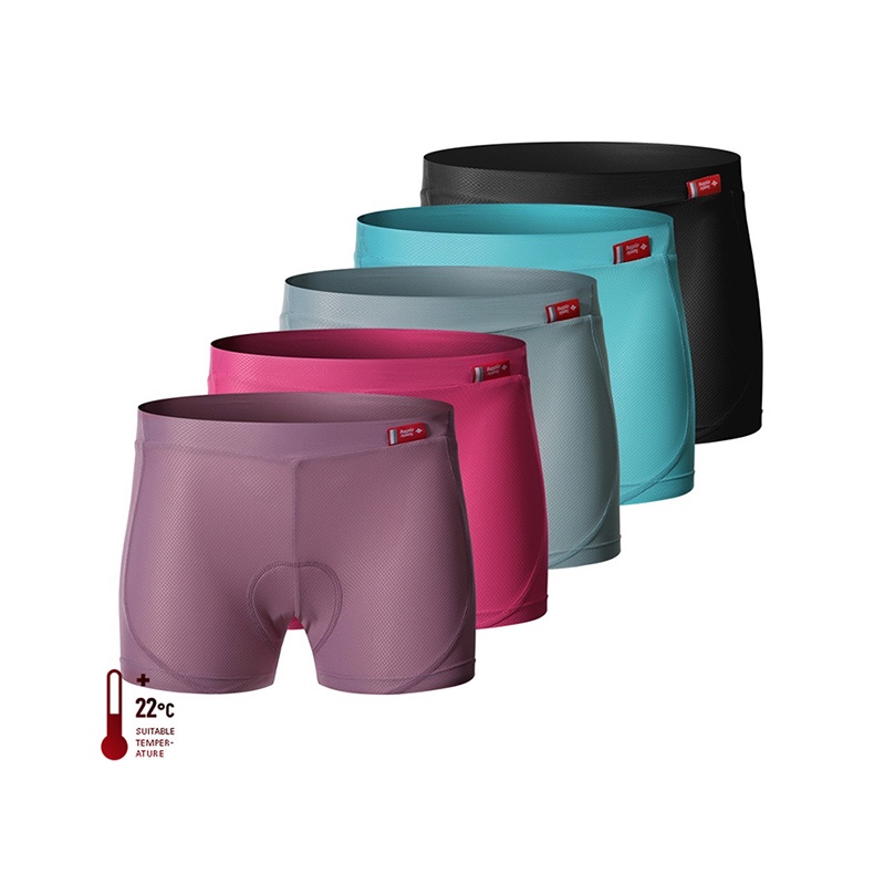 Santic Đồ Lót Độn Đạp Xe Cho Nữ Quần Short Đạp Xe Chống Sốc Quần Short Đạp Xe Đạp Leo Núi Đường Trường WL0P070