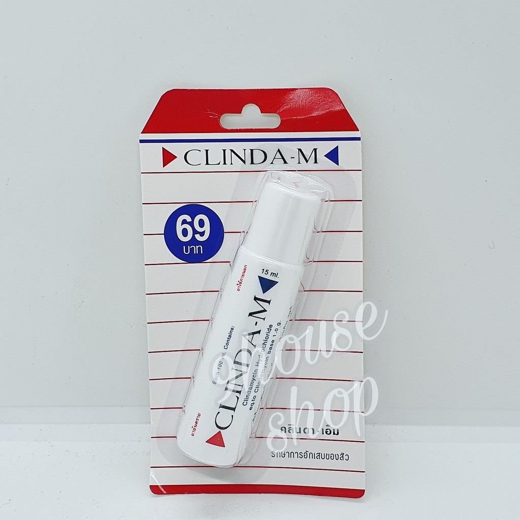 01 Serum Chấm Mụn CLINDA-M Thái Lan 15ML