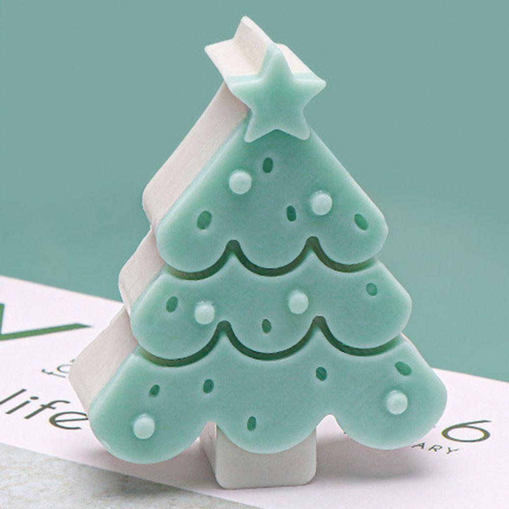 JANE Khuôn Silicone Làm Nến Hình Giáng Sinh