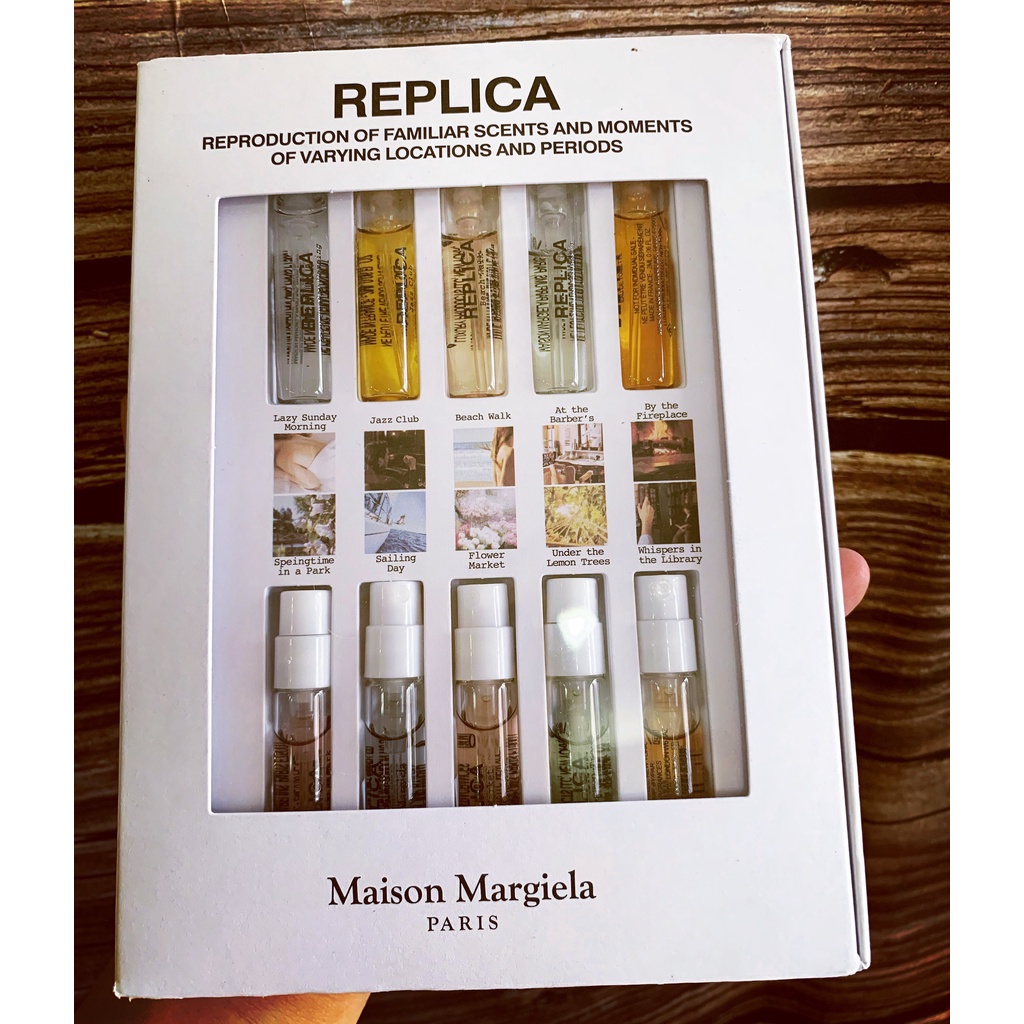 SET nuoc hoa MAISON MARGIELA REPLICA 8 ỐNG VIAL MINI flower market