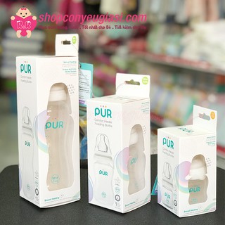 Bình Sữa Pur Cổ Thường Comfort Feeder 120ml MS1902