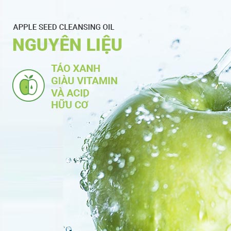 Dầu Tẩy Trang Innisfree Dưỡng Ẩm Sạch Sâu Tẩy Tế Bào Chết Sạch Bã Nhờn Apple Seed Cleansing Oil 150ml - Khongcoson