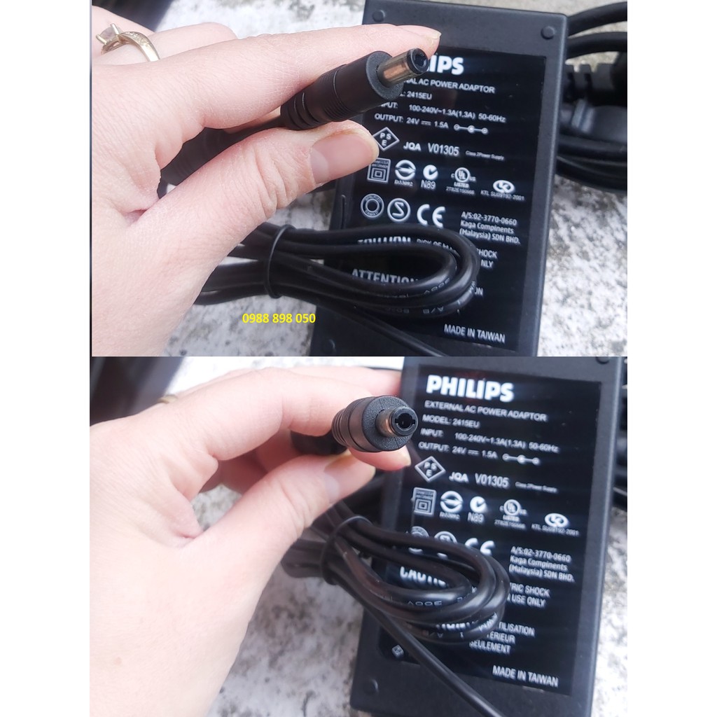 Adapter nguồn philips 24v 1.5a-24v1500ma hàng cao cấp