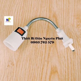 [PIPO] Đuôi Đèn Liền Phích Có Công Tắc - Hàng Tốt