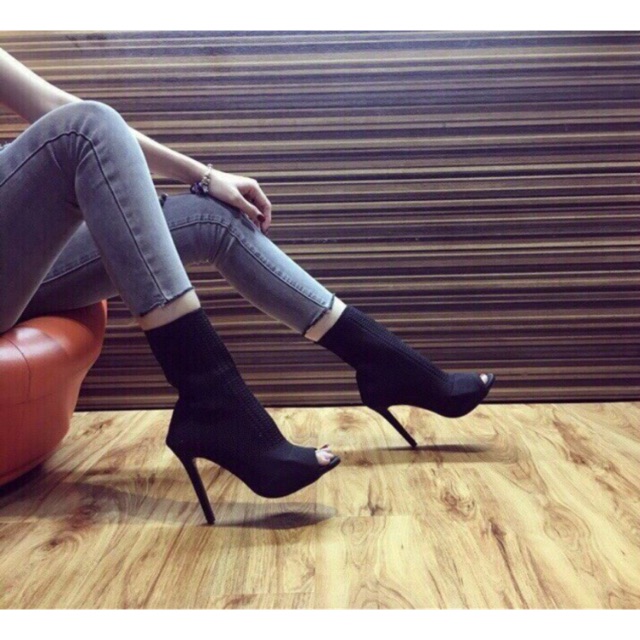 Boot len hở mũi hàng hot Quảng châu sale sốc