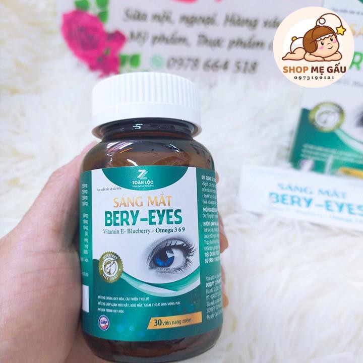Viên uống sáng mắt Bery eyes hộp 30 viên | BigBuy360 - bigbuy360.vn