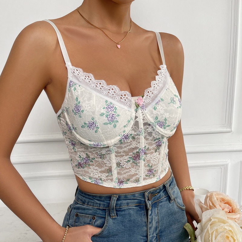 Áo Tank Top Có Mút Đệm Co Giãn Thời Trang Mùa Hè Dành Cho Nữ