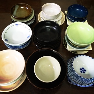 Set bộ bát đĩa gốm sứ Nhật ăn dặm cho bé