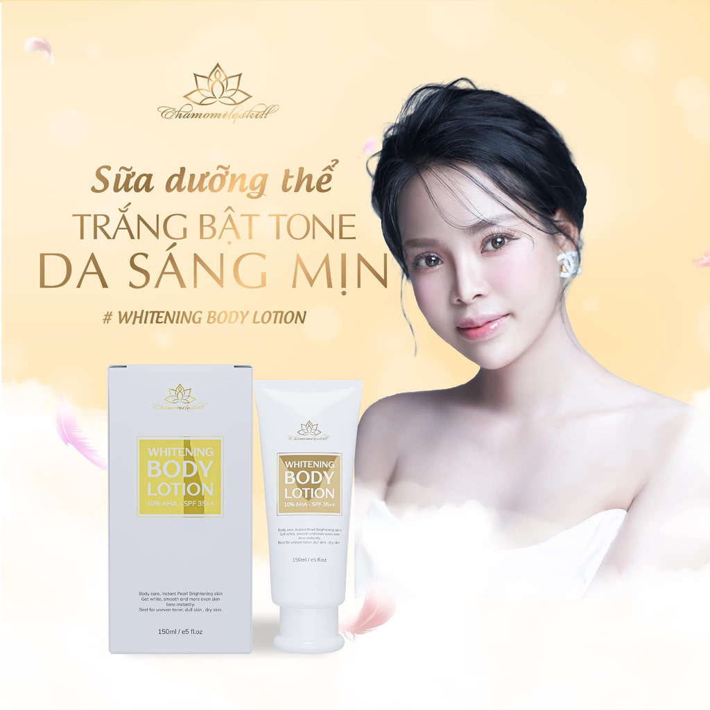 Body dưỡng trắng da Whitening Body Lotion Chamomileskill