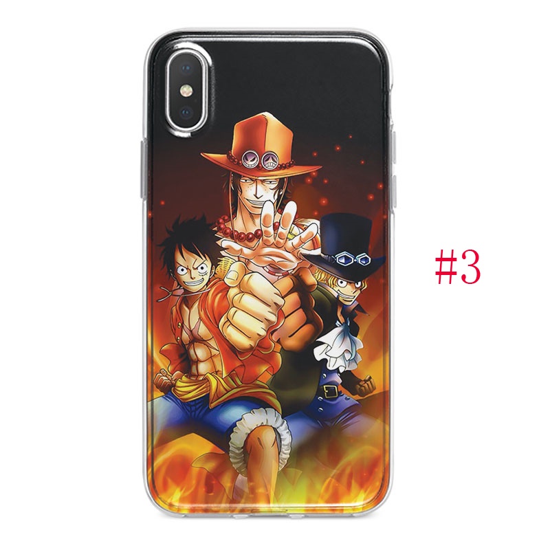 Ốp lưng Xiaomi Redmi Note 9 9S Pro 9A 9C vỏ điện thoại Silicone mềm Case Chân dung gia đình One Piece
