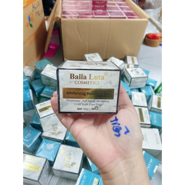 Combo Kem nám Bala Bluta 10g kèm face nâng cơ Bala Bluta 30g