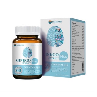 Ginkgo plus extract hộp 60 viên tuần hoàn máu não.