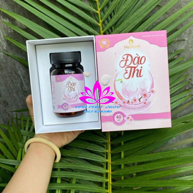 Cam Kết Chính HãngCÓ TEM CHECK BCAVIÊN UỐNG NỞ NGỰC ĐÀO THI HỘP 40 VIÊN